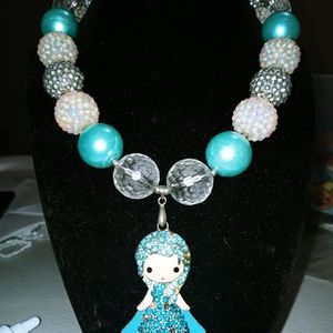Little girls chunky necklace
